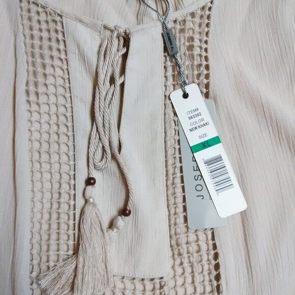 NWT JOSEPH A. qu'est-ce que c'est silk? sz XL new with tag - Picture 3 of 15